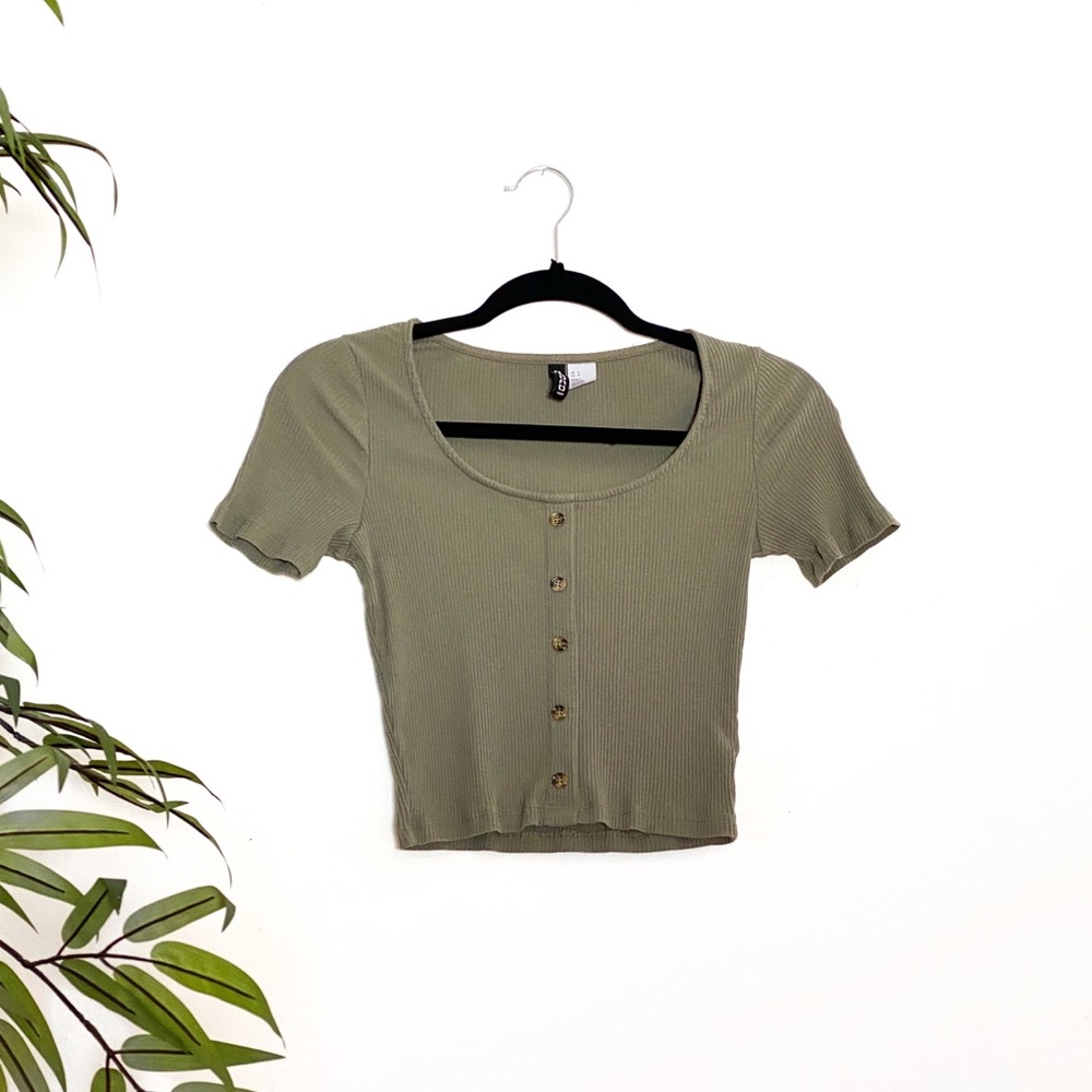 Olive green short sleeve